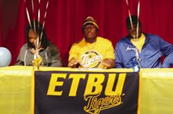 Garry White signed to play for East Texas Baptist University Danny Reneau photos