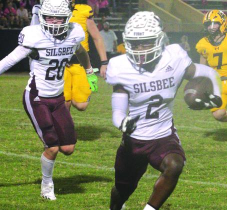 De’Kalif Gaines intercepted a pass deep in Tiger territory and returned it to near mid field. He plays defensive back and occasionally carries the ball for the Tigers. Friday he had an exceptional night during the Tigers 49-0 victory over Liberty. Danny Reneau photo