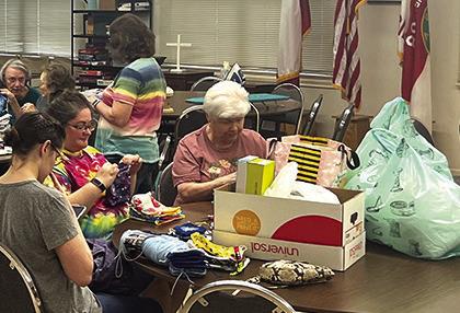 Threads of Hope, a group who sews items for use by abused children and other needy people, meets from 10 a.m. to noon on Fridays at the Silsbee Methodist Church. Anyone who wants to join with the group should plan to enter the church from Fourth Street.