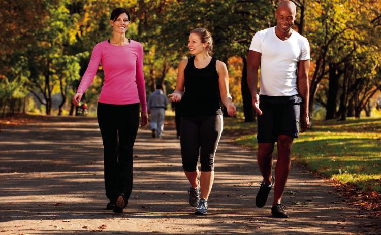 Walk your way to better health and to reduce stress