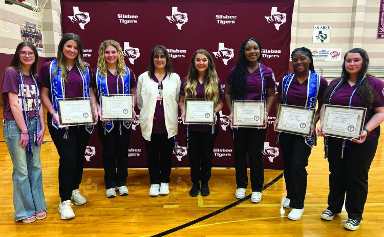 An awards ceremony was recently held for Patient Care Technician (PCT) students at Silsbee High School. Courtesy Photo