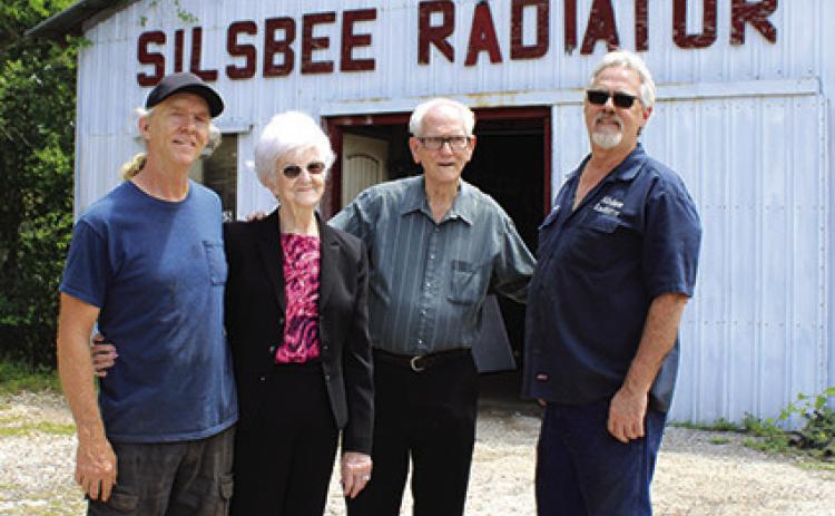 Jim Wood Sr. and his family are celebrating 50 years of having the Silsbee Radiator Service in business in Silsbee. Jim Wood Sr. operated the business with his sons Jimmy and Ted helping for the first 25 years until he retired, and Jimmy and Ted have operated the business since.Jim Wood Sr. and his wife are also noting 64 years of marriage this year.They now live in Trinity. Photo by Dan Eakin